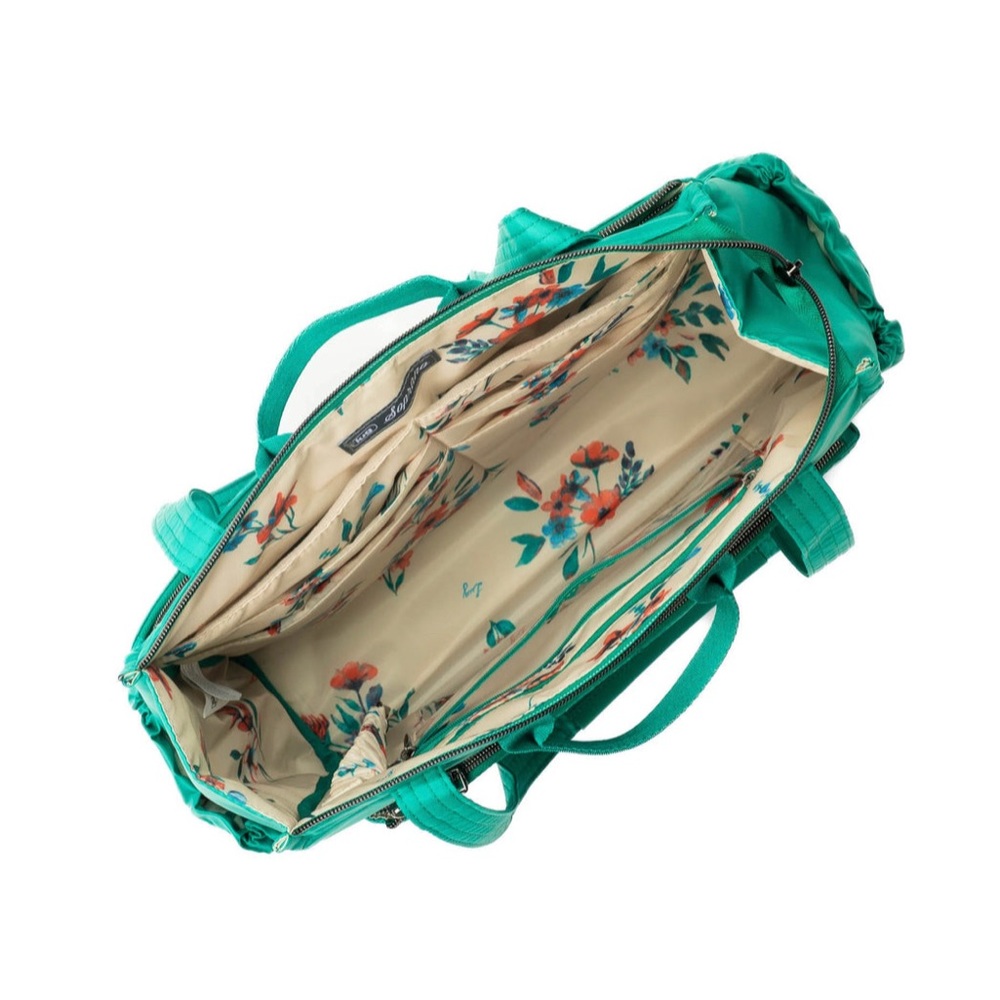 Lug Soprano Tote Bag Kelly Green or Black NWT - Picture 7 of 16